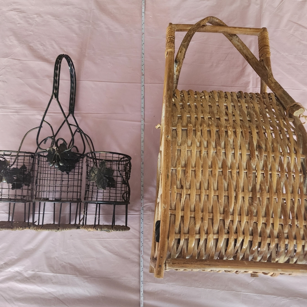 Wine Bottle Holders x2